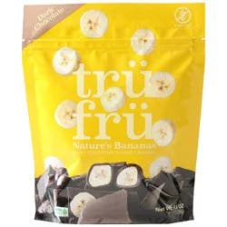 Trü Frü® hyper-dried fruit in dark chocolate, bananas