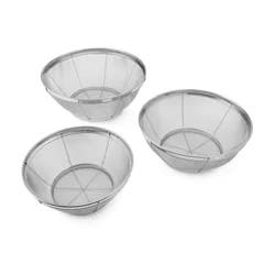 Grand Gourmet Mesh Colanders Stainless Steel Set of 3