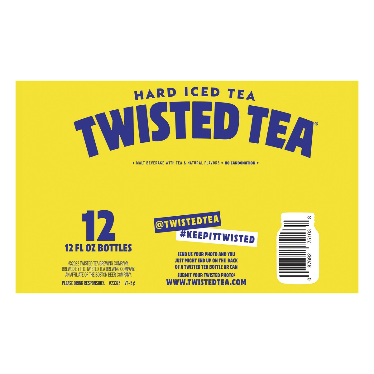 slide 5 of 11, Twisted Tea Half & Half, Hard Iced Tea (12 fl. oz. Bottle, 12pk.), 12 ct