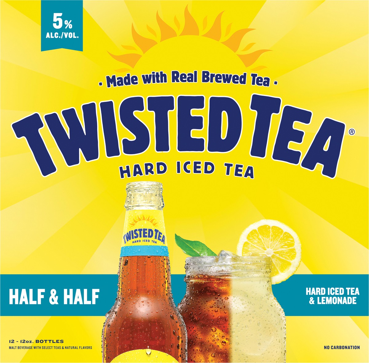 slide 6 of 11, Twisted Tea Half & Half, Hard Iced Tea (12 fl. oz. Bottle, 12pk.), 12 ct