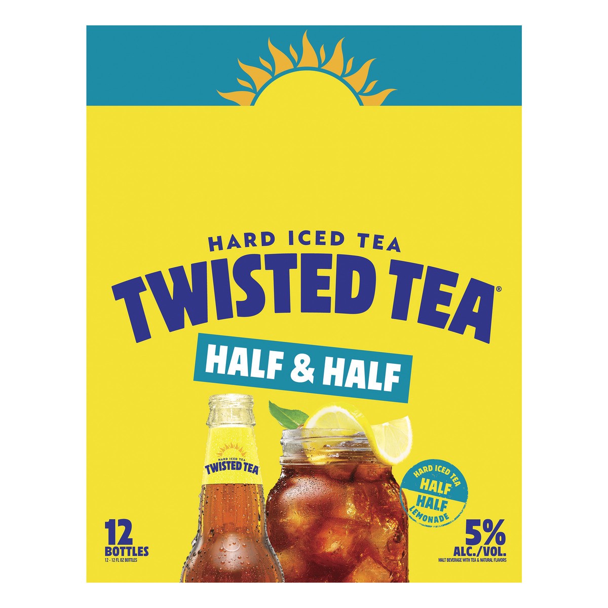 slide 8 of 11, Twisted Tea Half & Half, Hard Iced Tea (12 fl. oz. Bottle, 12pk.), 12 ct