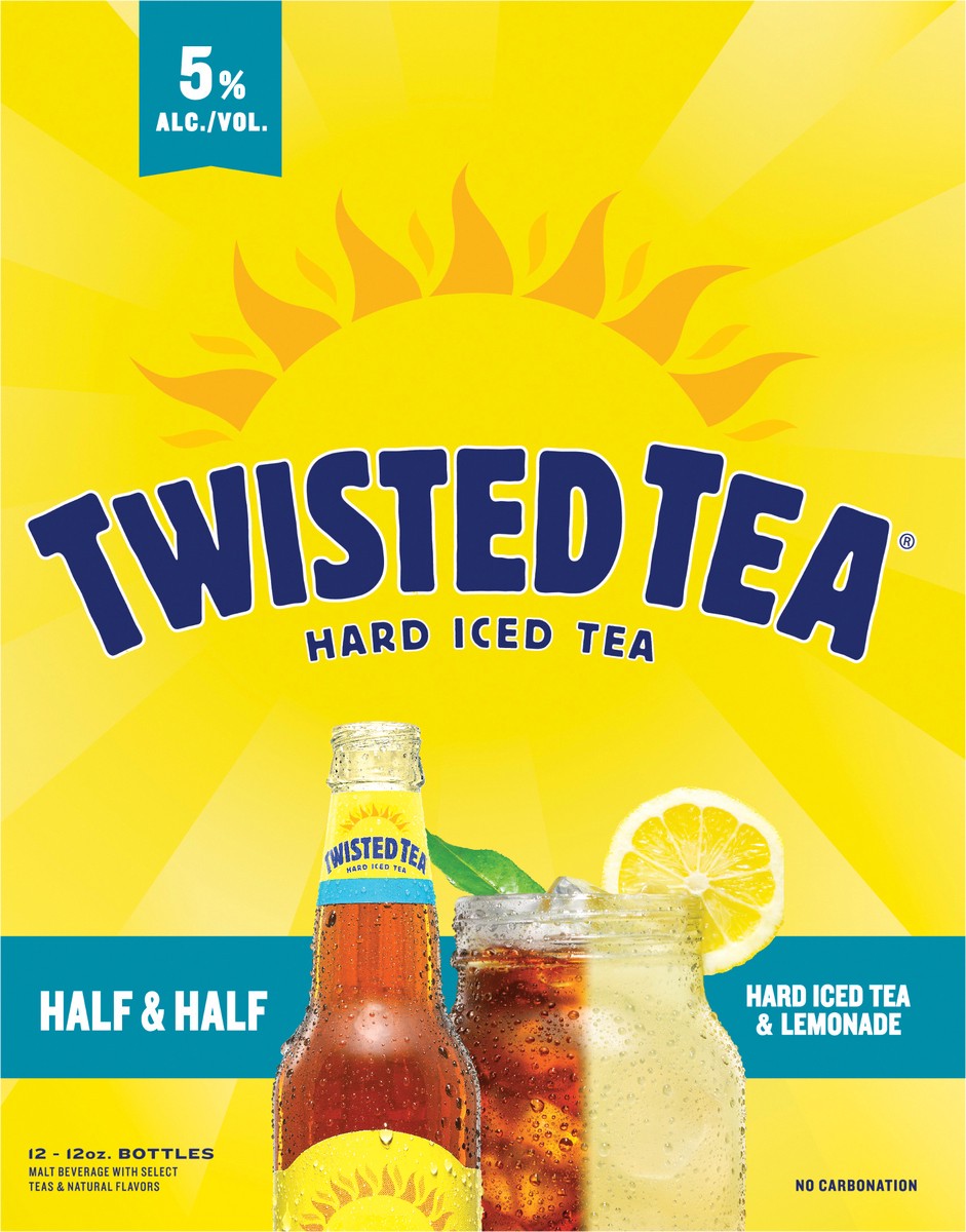 slide 9 of 11, Twisted Tea Half & Half, Hard Iced Tea (12 fl. oz. Bottle, 12pk.), 12 ct