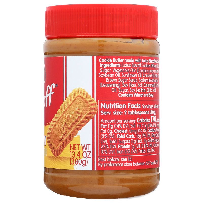 slide 2 of 5, Biscoff Crunchy Cookie Butter Spread - 13.4oz, 13.4 oz