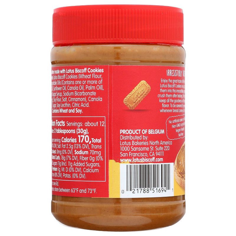 slide 3 of 5, Biscoff Crunchy Cookie Butter Spread - 13.4oz, 13.4 oz