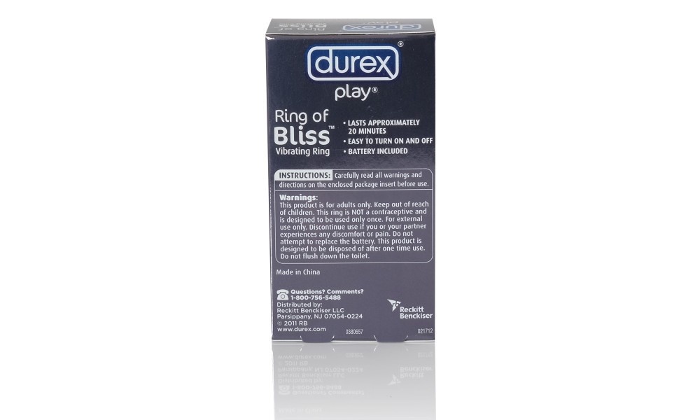 slide 4 of 5, Durex Play-Ring of Bliss Vibrating Ring, 1 ct