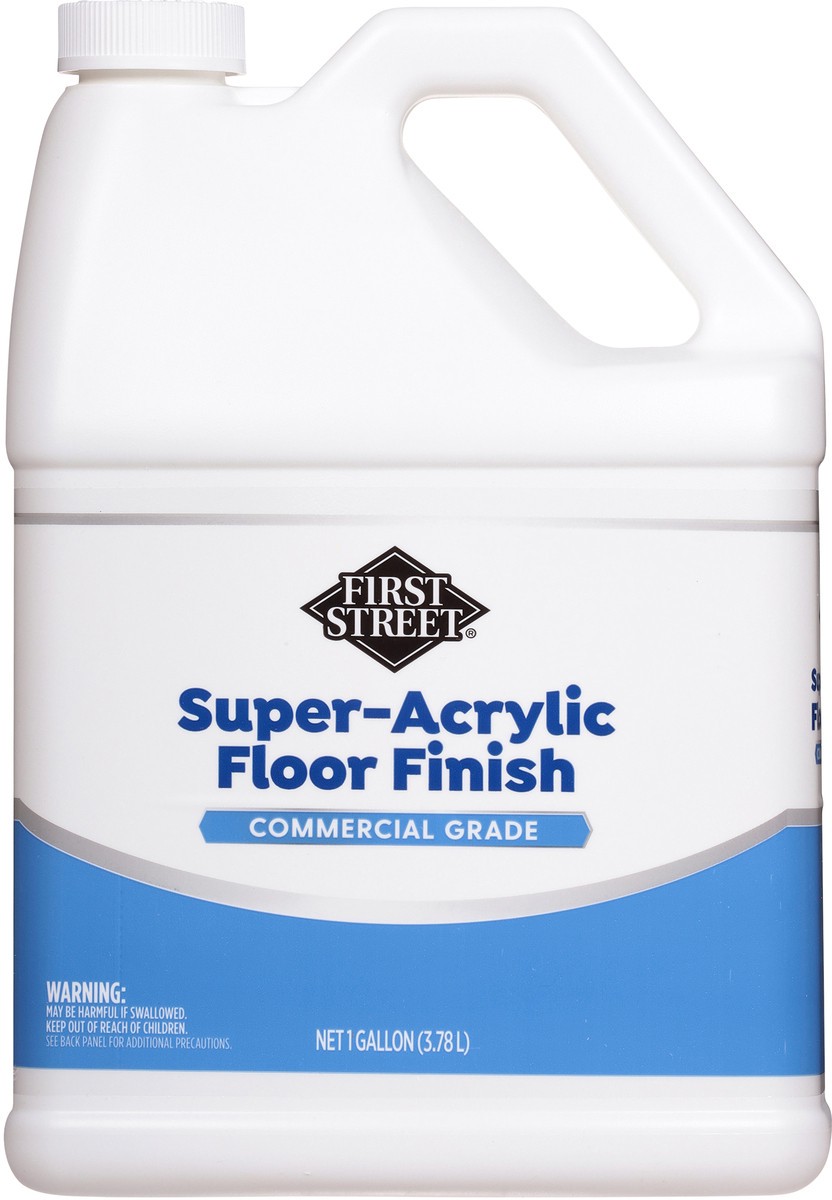 slide 4 of 12, Cb24 First Street Super Acrylic Floor Finish, 1 gal