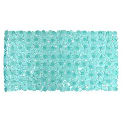 Pebble Bath Mat Blue - Room Essentials™