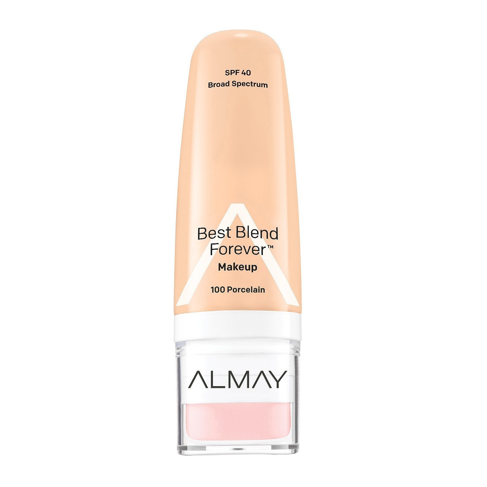 slide 1 of 1, Almay Best Blend Forever Makeup SPF 40 - Porcelain 100, 30 ml