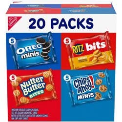 NABISCO Classic Mix Cookies and Crackers Variety Pack - 20oz/20ct
