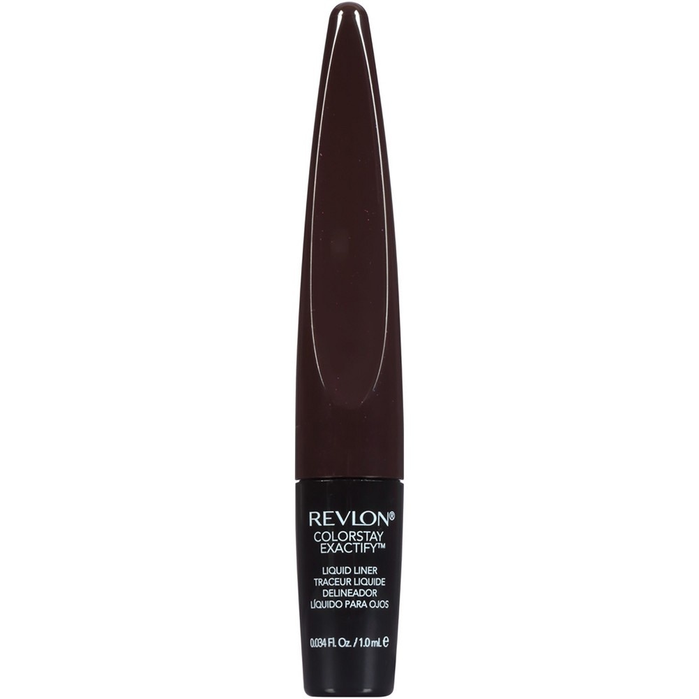 slide 2 of 4, Revlon Colorstay Exactify Liquid Liner - Sparkling Black, 0.03 fl oz