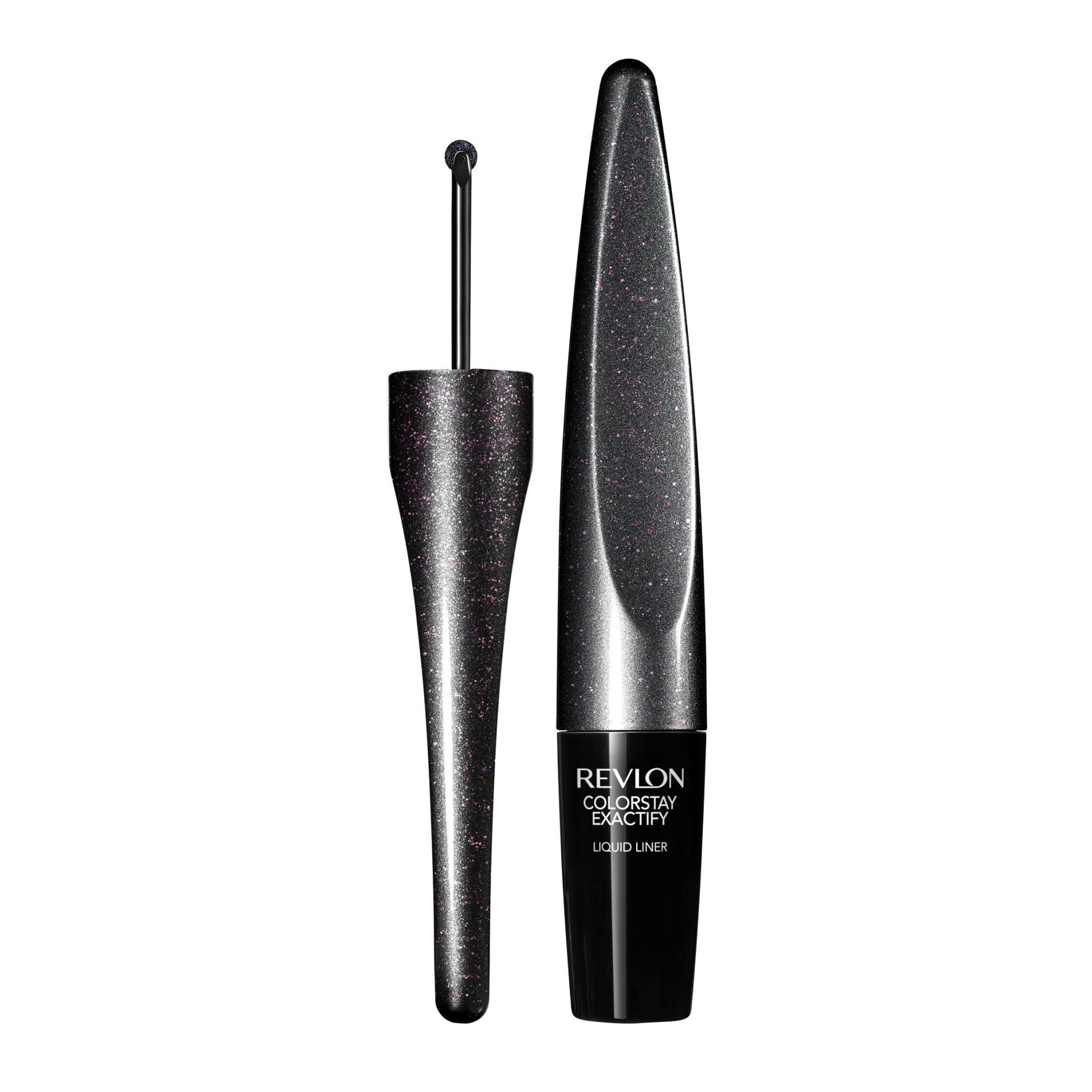 slide 1 of 4, Revlon Colorstay Exactify Liquid Liner - Sparkling Black, 0.03 fl oz