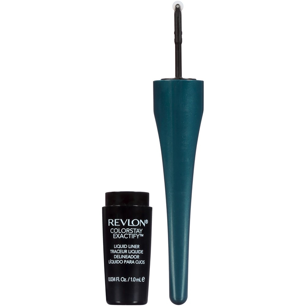 slide 2 of 4, Revlon Colorstay Exactify Liquid Liner - 104 Mermaid Blue, 1 ct