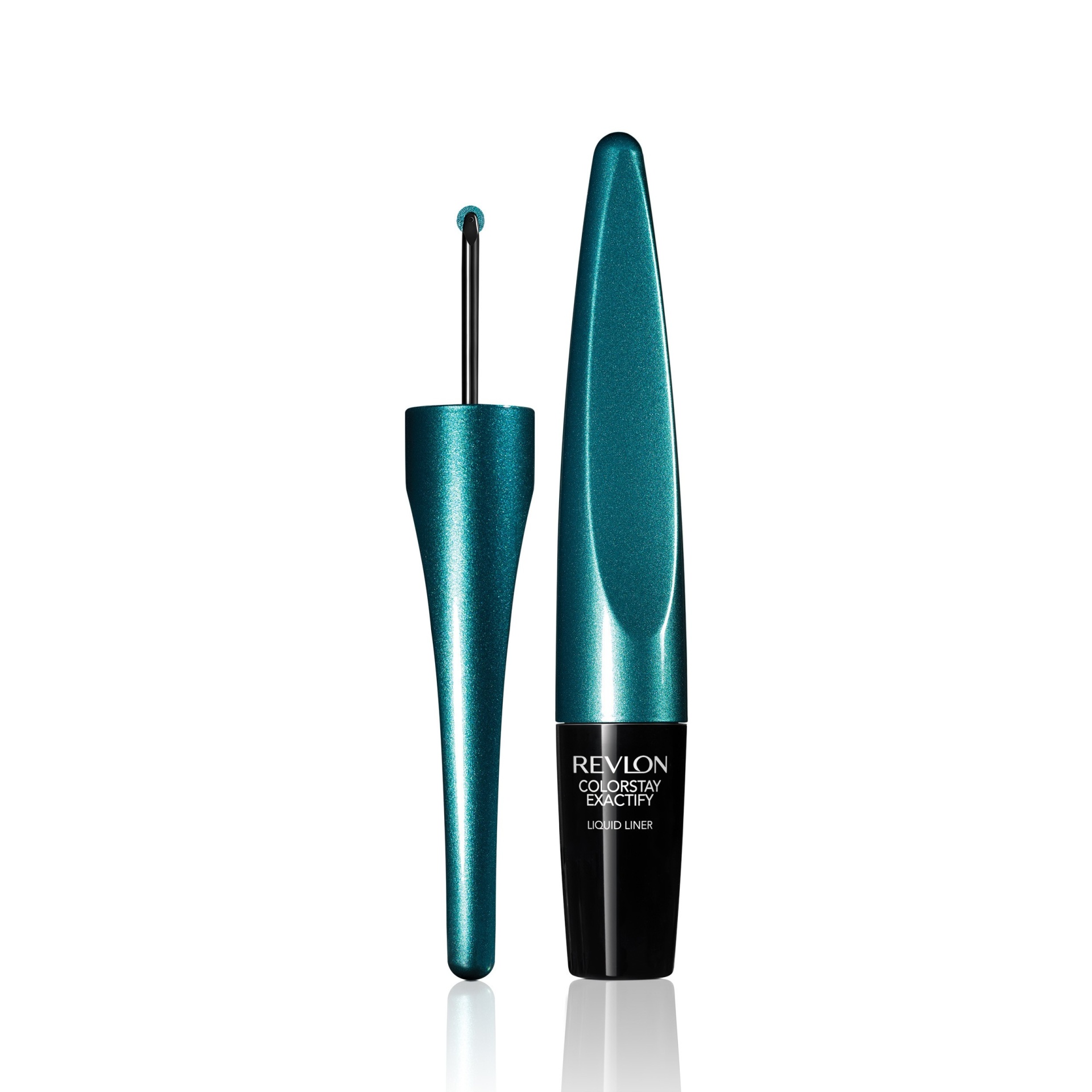 slide 1 of 4, Revlon Colorstay Exactify Liquid Liner - 104 Mermaid Blue, 1 ct