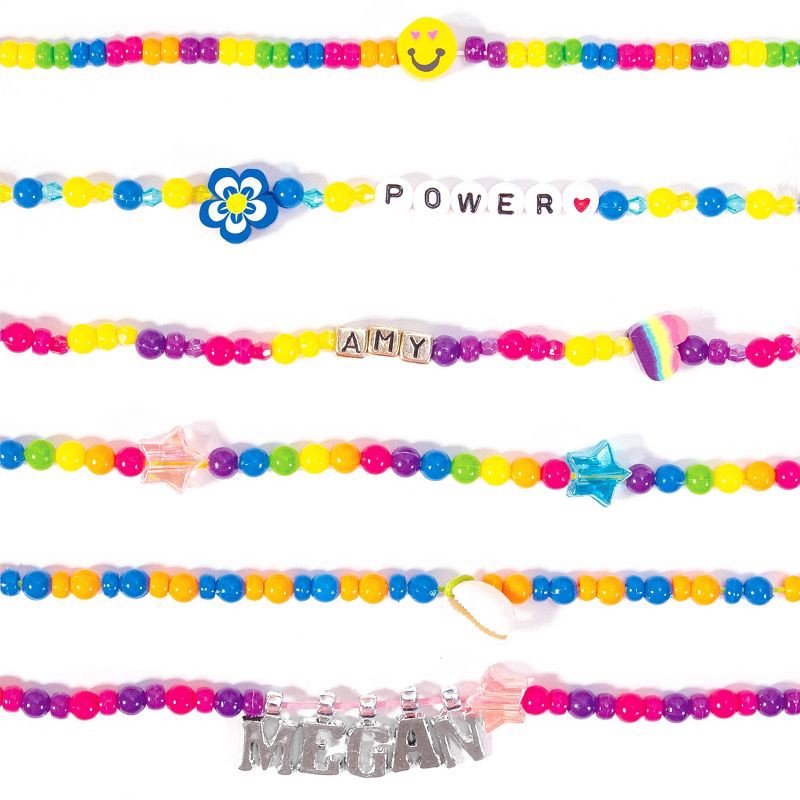 slide 3 of 5, Word Wear Personalized Jewelry Making Set - It's So Me: Bracelet & Friendship Kit for Girls, 1175 Pieces, Beads & Charms, 1175 ct