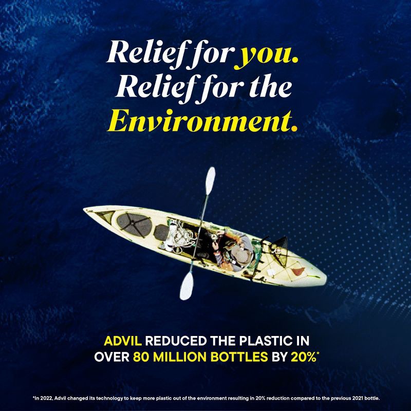 slide 12 of 14, Advil Pain Reliever/Fever Reducer Tablets - Ibuprofen (NSAID) - 200ct, 200 ct