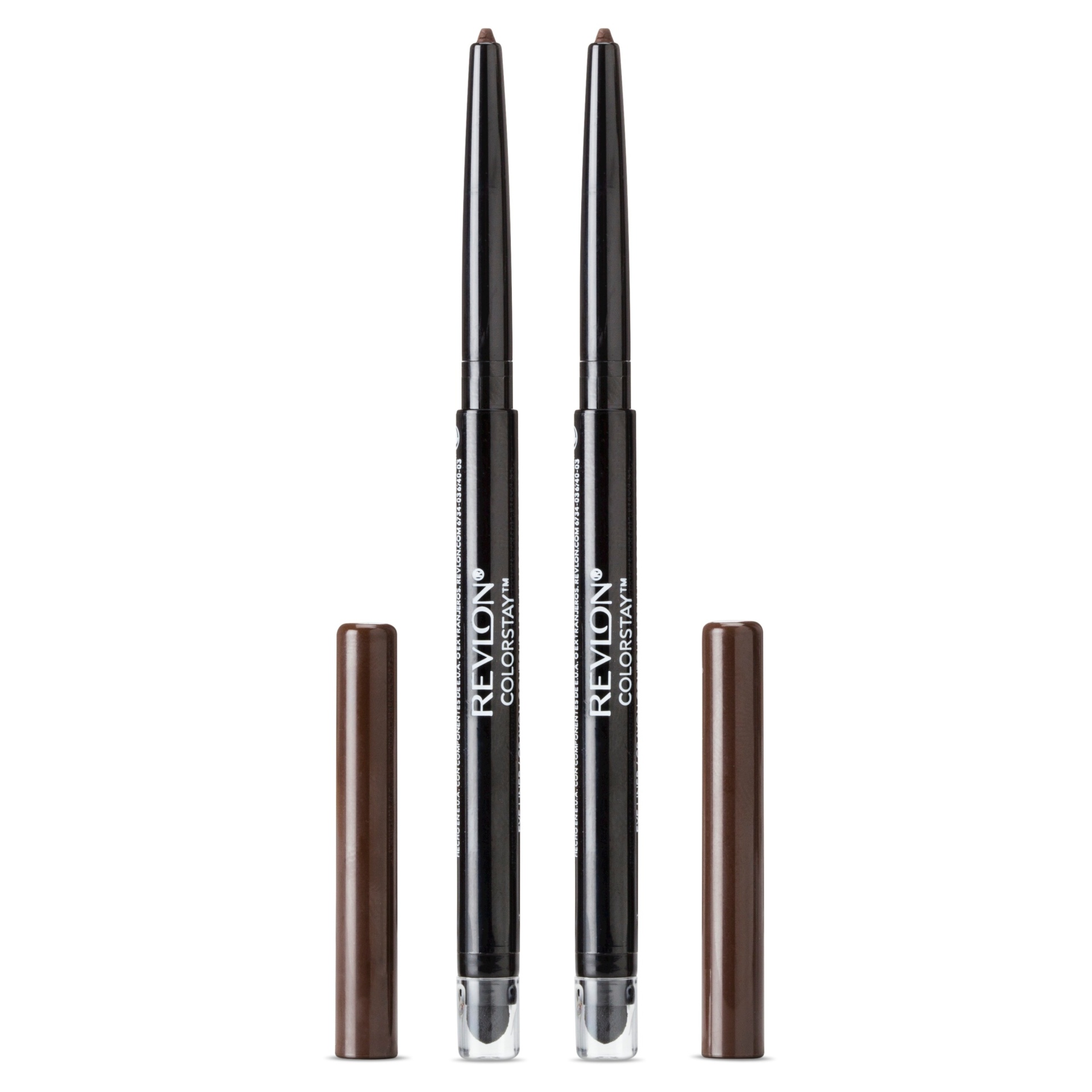 slide 1 of 4, Revlon ColorStay Waterproof Eyeliner with Built-in Smudger - Brown - 0.02oz - 2ct, 0.02 oz