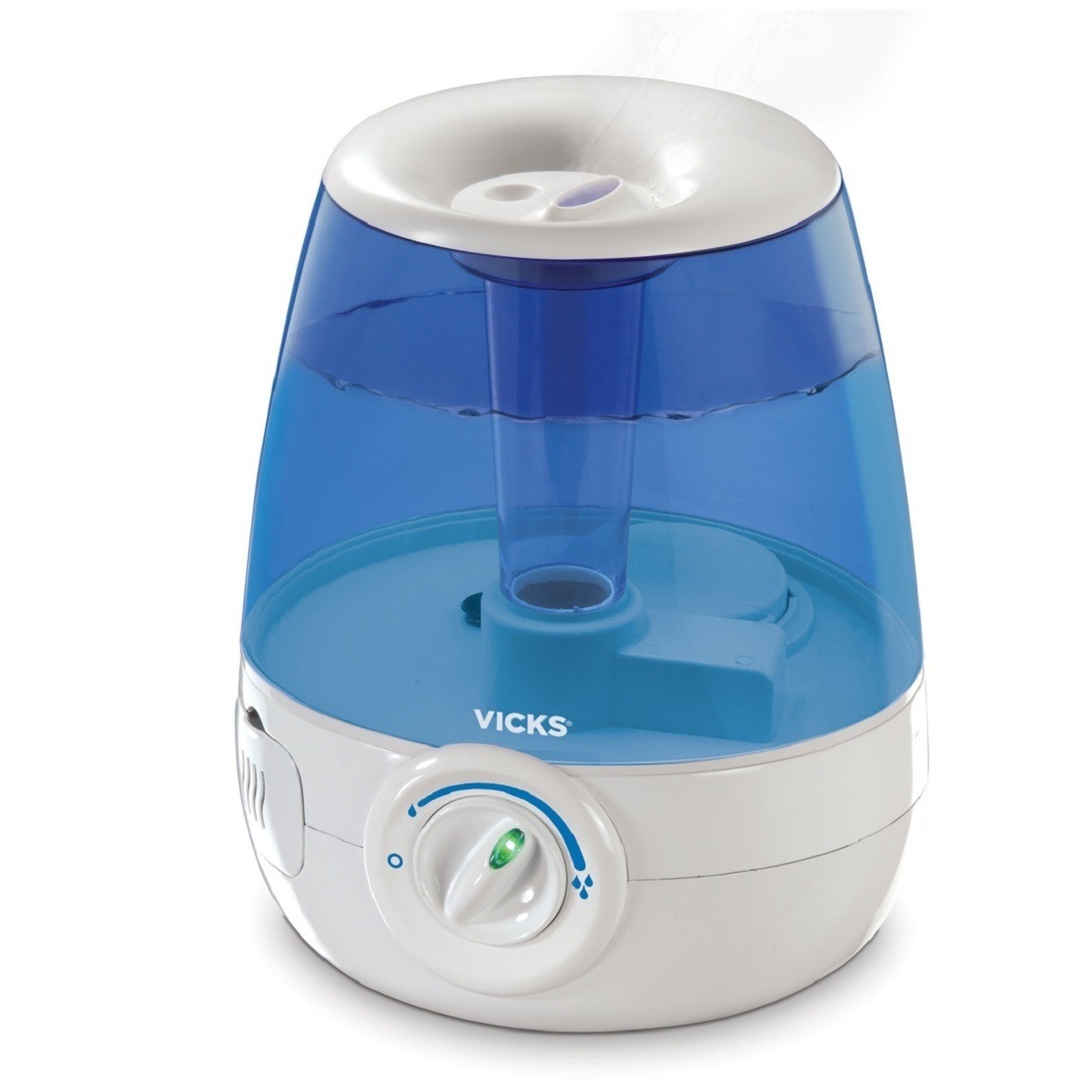 slide 1 of 5, Vicks Filter Free Cool Mist Humidifier, 1 ct