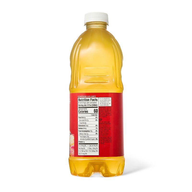 slide 2 of 4, Reduced Sugar Apple Juice - 64 fl oz Bottle - Market Pantry™, 64 fl oz