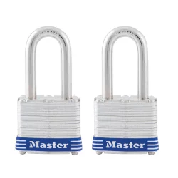 Master Lock 2pk Key Padlock