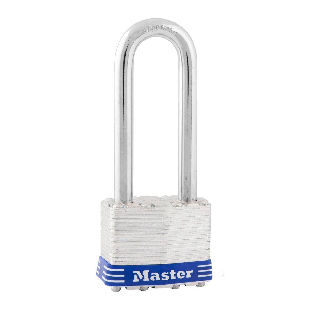 slide 1 of 3, Master Lock Shackle 2" Key Padlock, 1 ct