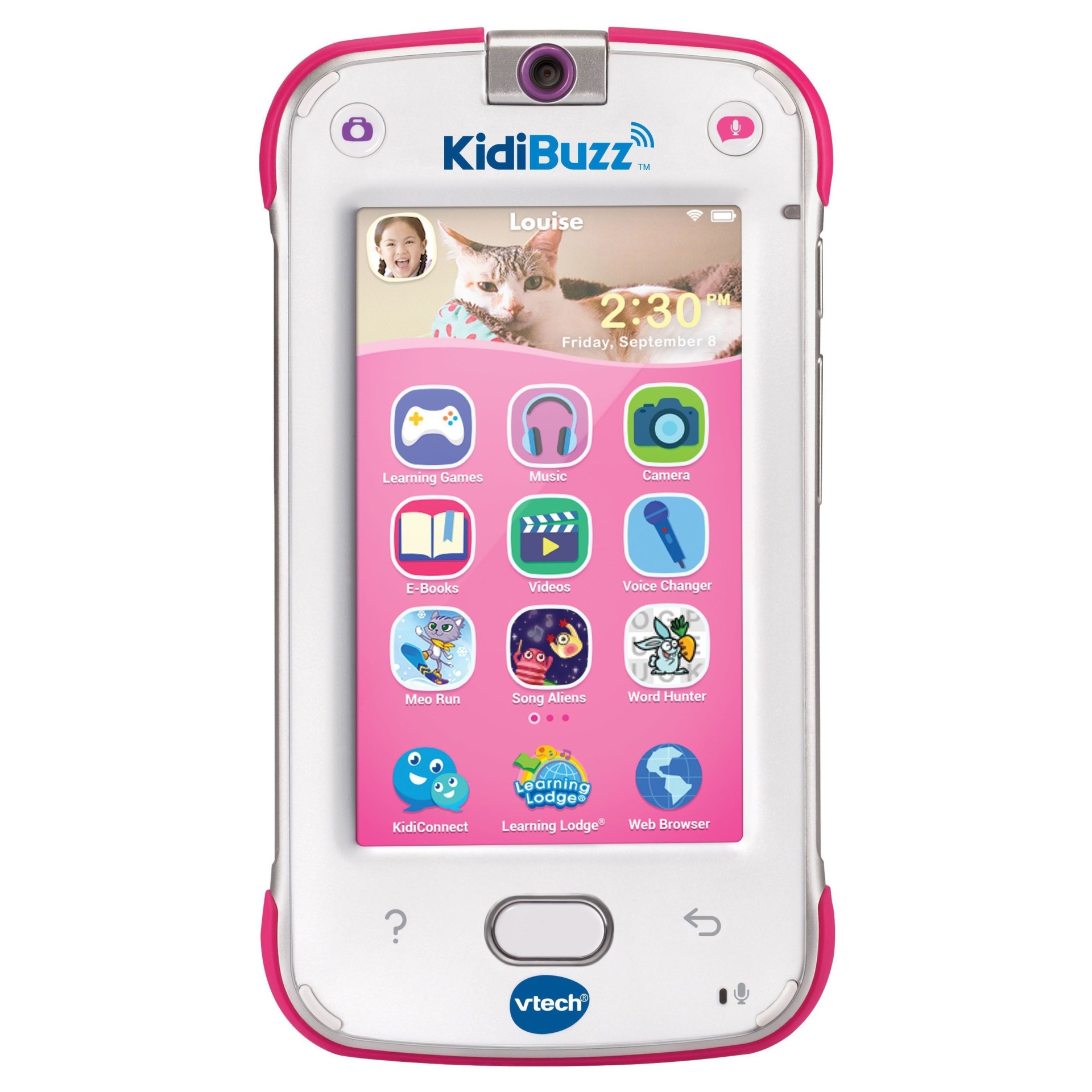 slide 1 of 8, VTech Kidibuzz - Pink, 1 ct