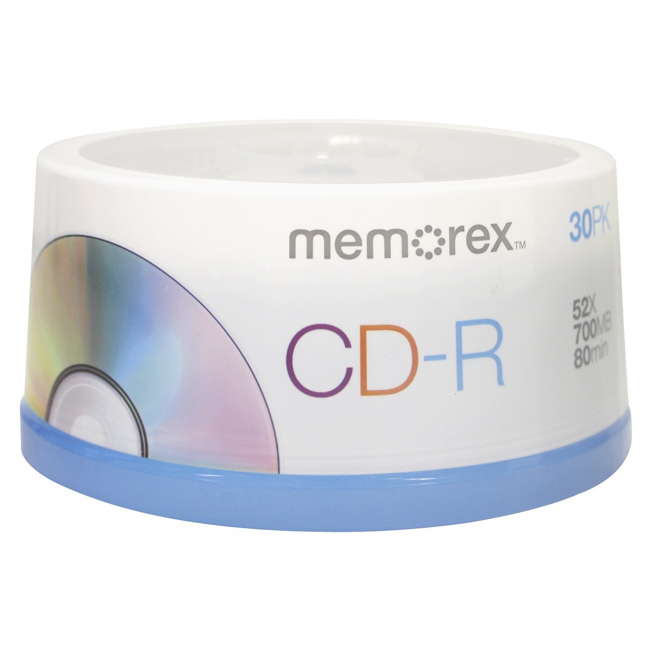 slide 1 of 3, Memorex CD-R Spindle Disc Pack - 30 PK, 30 ct