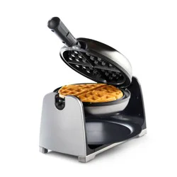 Oster DiamondForce Nonstick Flip Waffle Maker - Silver