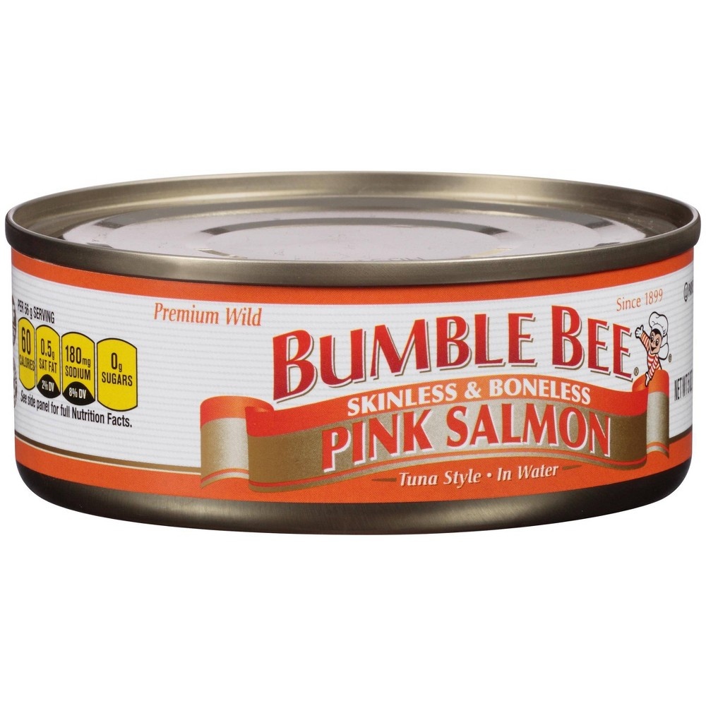 slide 2 of 3, Bumble Bee Pink Salmon in Water, 5 oz