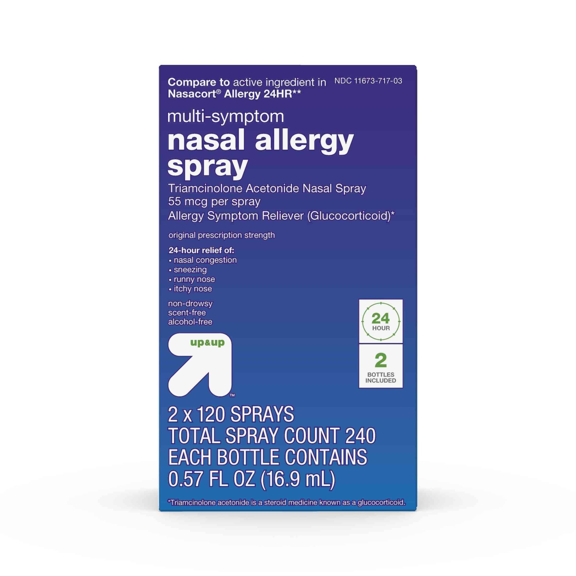 up & up MultiSymptom Triamcinolone Acetonide (Glucocorticoid) Allergy