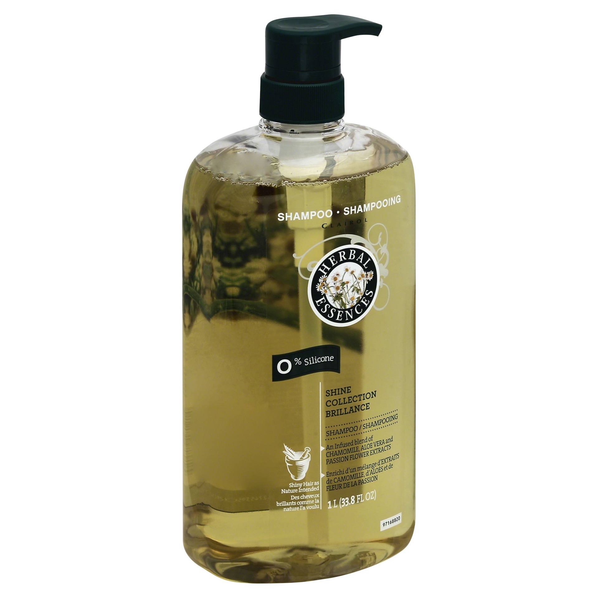 slide 1 of 1, Herbal Essences Shine Brillance Shampoo, 33.8 oz