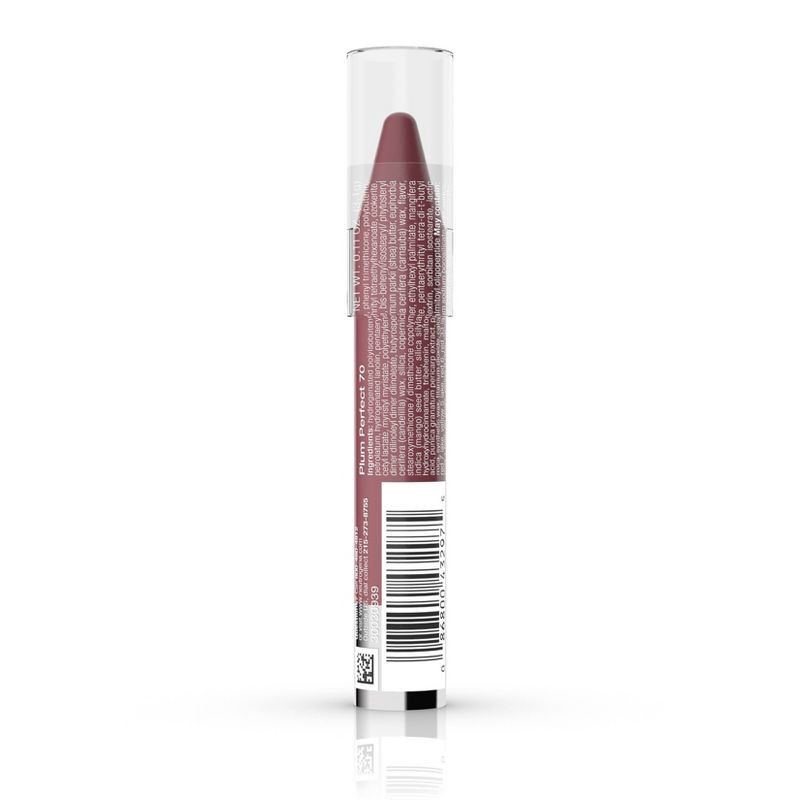 slide 6 of 6, Neutrogena MoistureSmooth Color Stick for Lips, Moisturizing & Conditioning Lipstick with a Balm-Like Formula - 70 Plum Perfect - 0.11oz, 0.11 oz