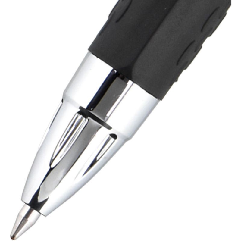 slide 6 of 10, uniball Retractable 207 Black Gel Pens 2ct Click Top 0.7mm Medium Point Pen, 2 ct