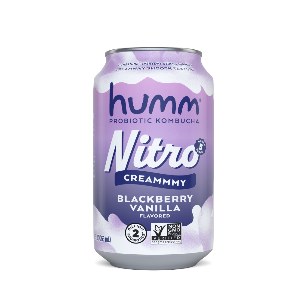 slide 1 of 1, Humm Nitro Blkbrry Vanilla, 12 oz