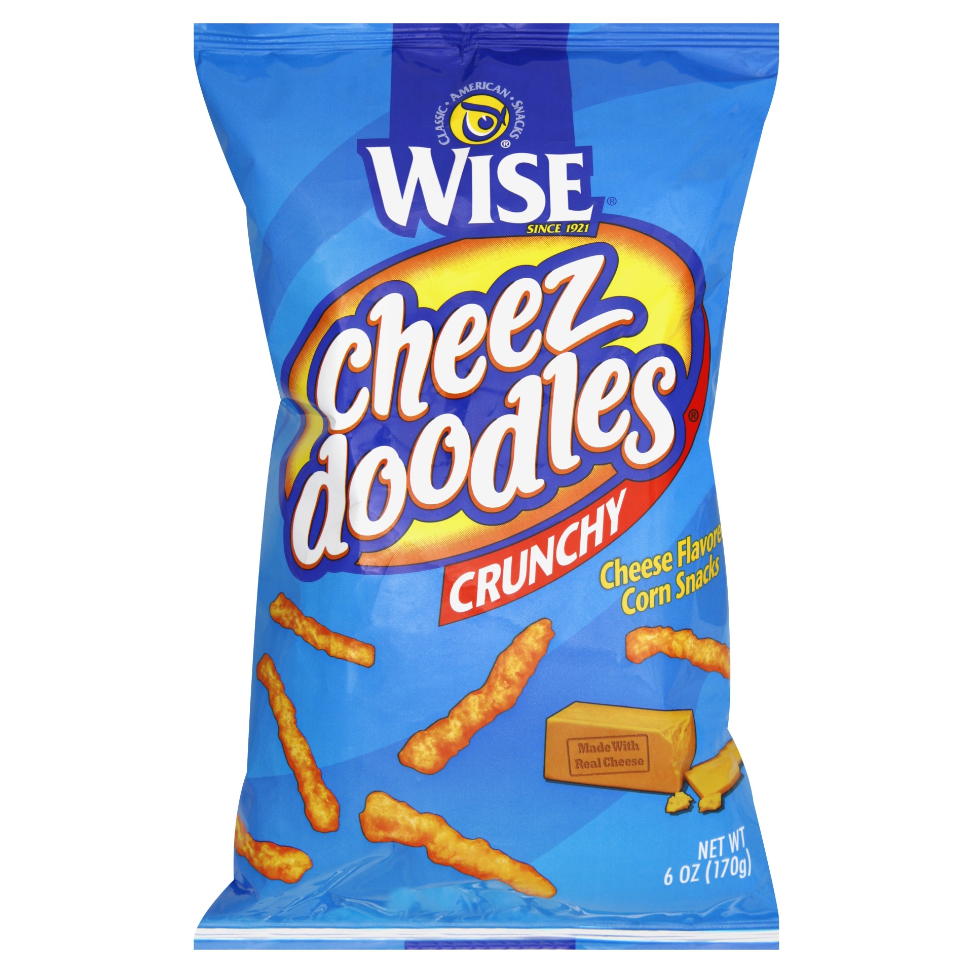 slide 1 of 5, Wise Cheez Doodles 6 oz, 6 oz