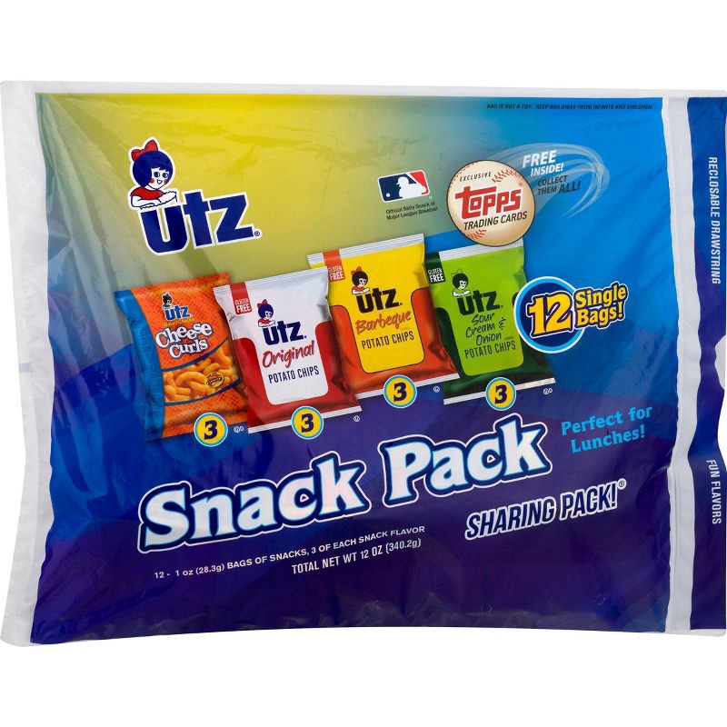 slide 2 of 3, Utz Variety Snack Pack - 10oz/10ct, 10 ct; 10 oz