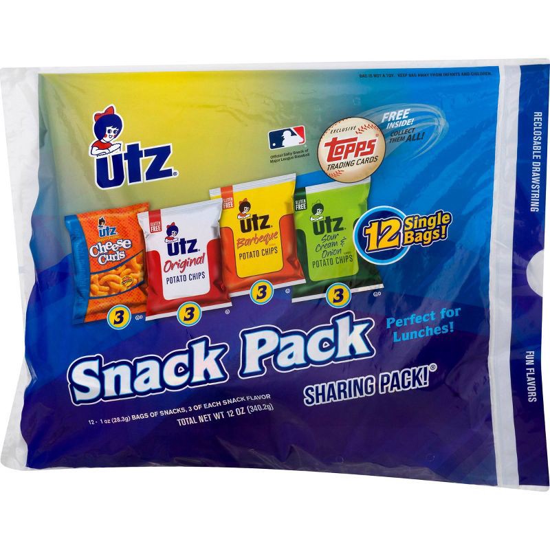 slide 3 of 3, Utz Variety Snack Pack - 10oz/10ct, 10 ct; 10 oz