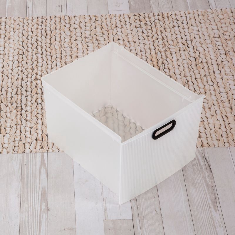 slide 11 of 12, Sterilite Ultra 3 Drawer Storage Cart Black: Plastic Utility Drawers with Casters, Portable Universal Storage, No Assembly Required, 1 ct