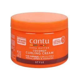 Cantu Natural Hair Coconut Curling Cream with Shea Butter - 12oz