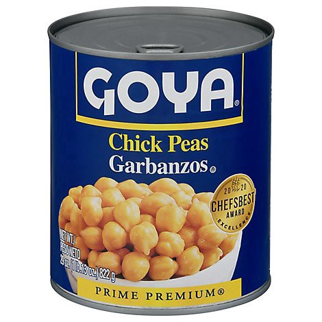 slide 1 of 1, Goya Peas Chick Premium Can - 29 Oz, 29 oz
