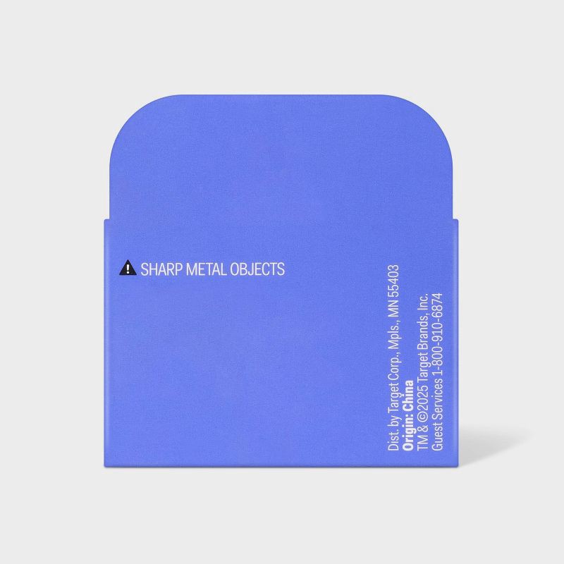 slide 3 of 3, 100ct Thumb Tacks Silver - up&up™: Metal Push Pins for Wall, Office & Art, 0.054" Height, 0.392" Width, 100 Pack, 100 ct