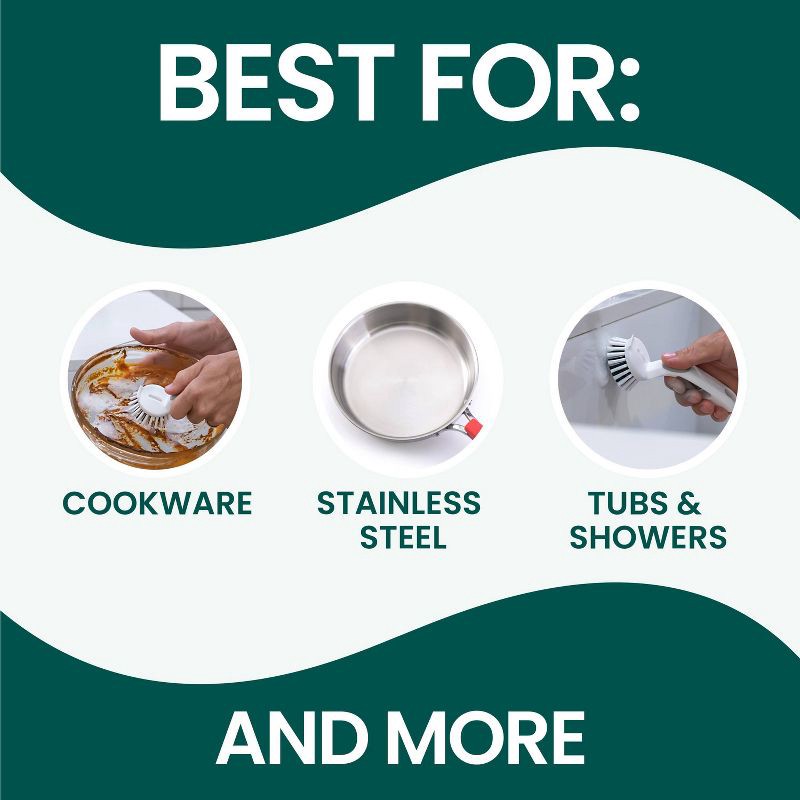 slide 3 of 10, Scotch-Brite Handy Scrub Brush, 1 ct