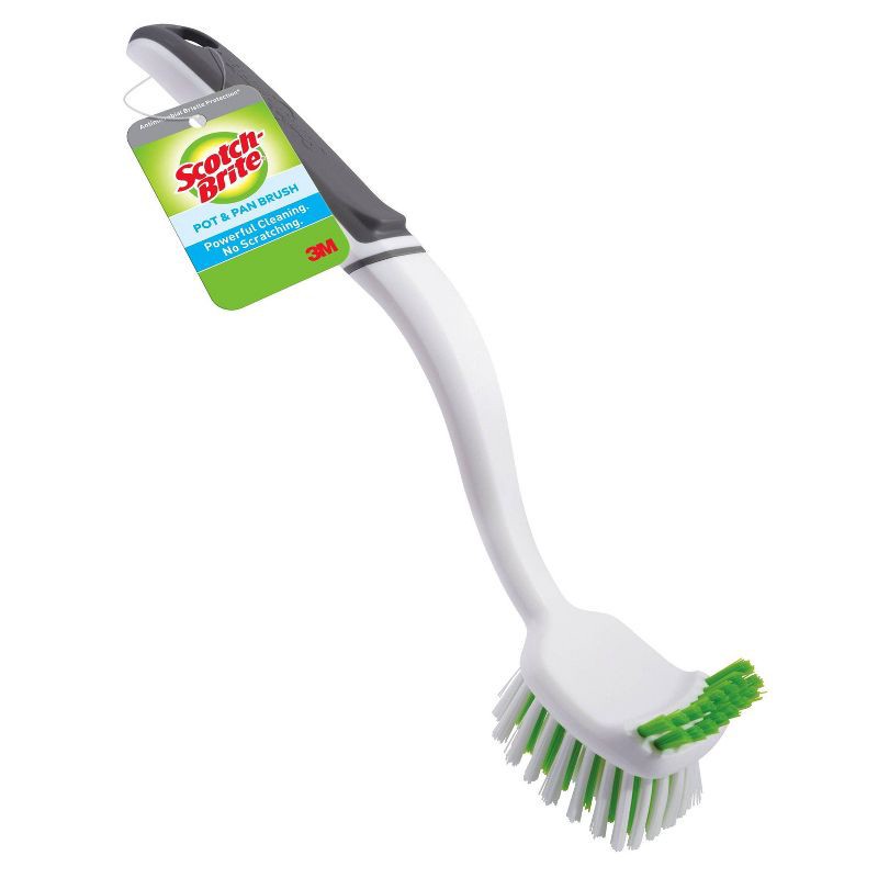 slide 2 of 8, Scotch-Brite Pot & Pan Brush, 1 ct