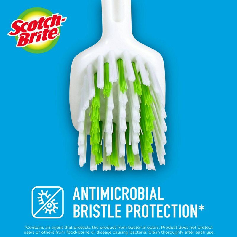 slide 4 of 8, Scotch-Brite Pot & Pan Brush, 1 ct