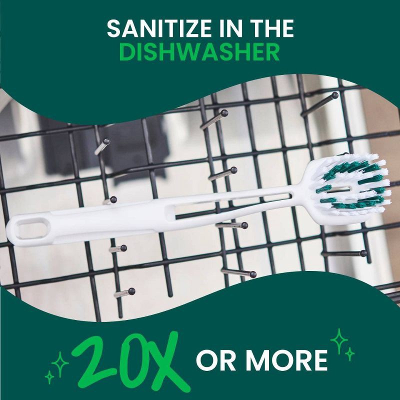 slide 7 of 11, Scotch-Brite Pot & Pan Brush, 1 ct