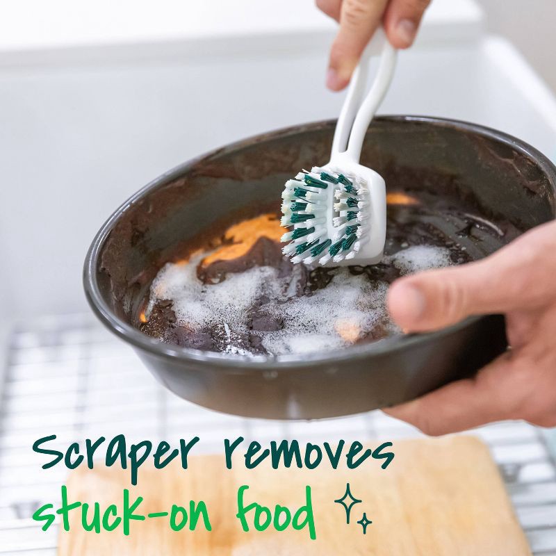 slide 8 of 11, Scotch-Brite Pot & Pan Brush, 1 ct