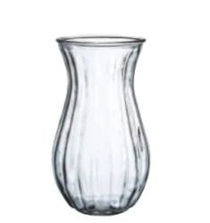 Jenna Glass Floral Vase - 8.75 in