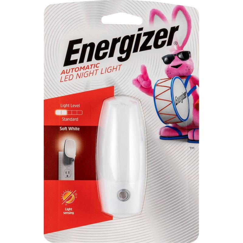 slide 1 of 7, Energizer LED Automatic Nightlight, 1 ct