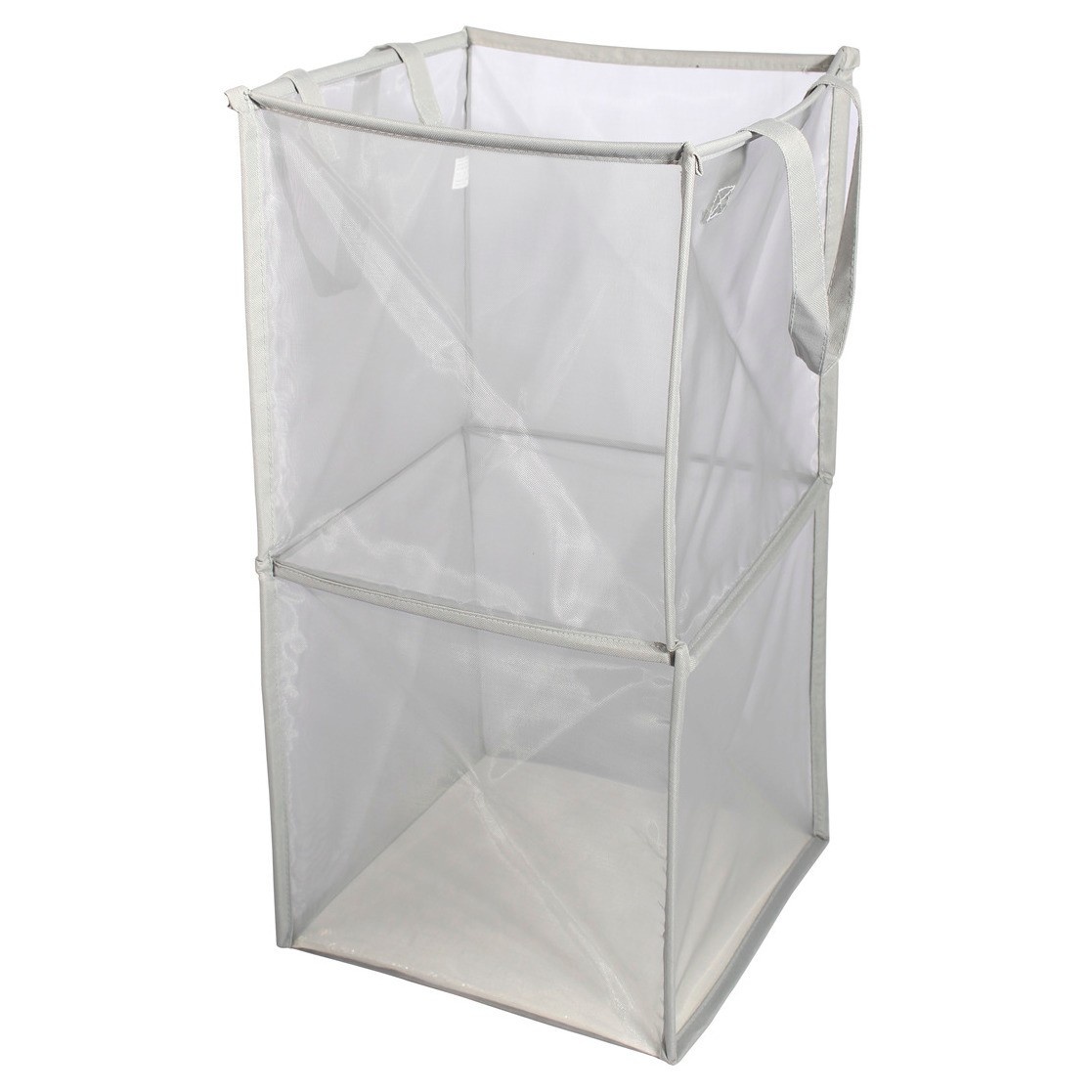 slide 1 of 2, Mesh Spiral Hamper Gray - Room Essentials, 1 ct