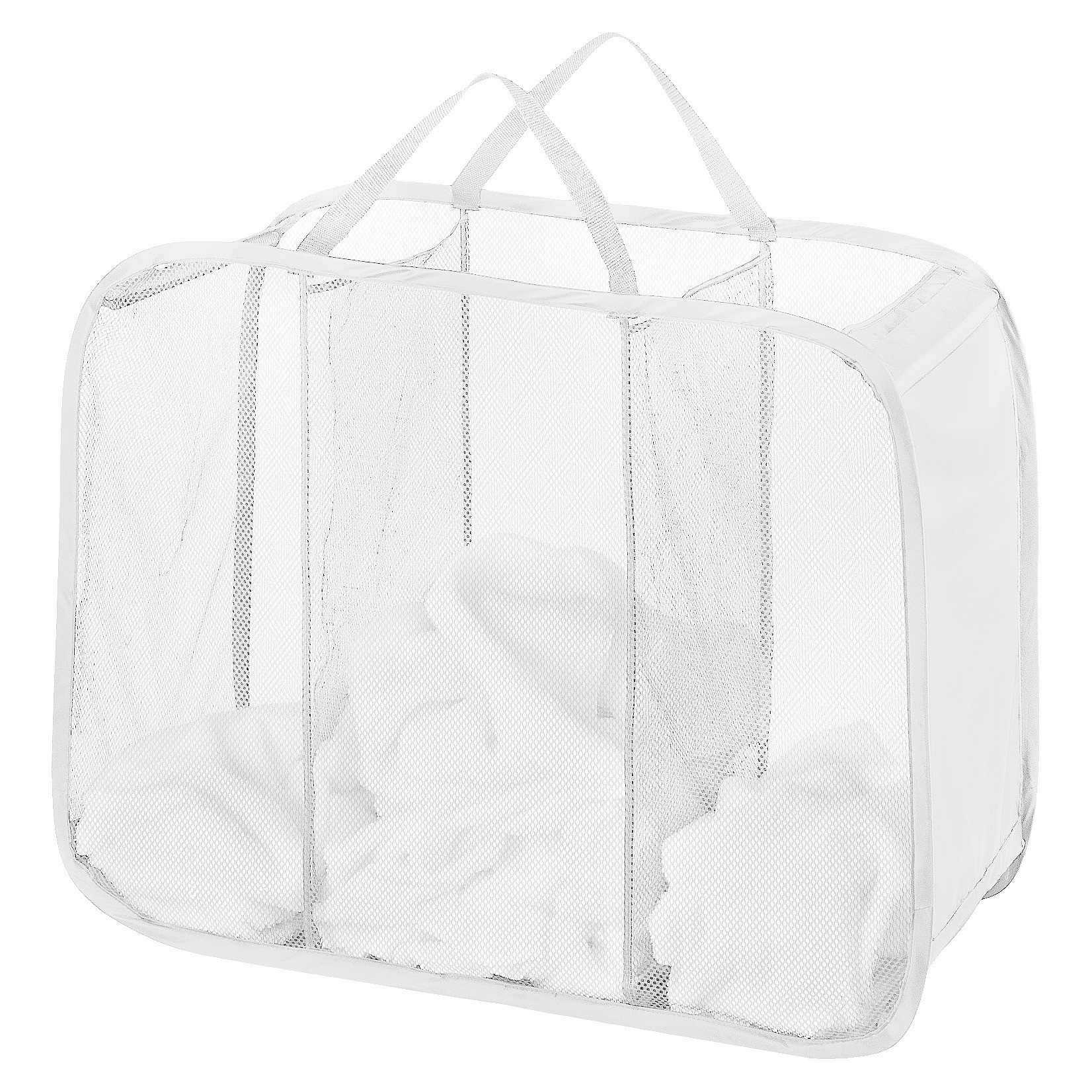 slide 1 of 5, Pop Up Foldable Laundry Sorter White - Room Essentials, 1 ct