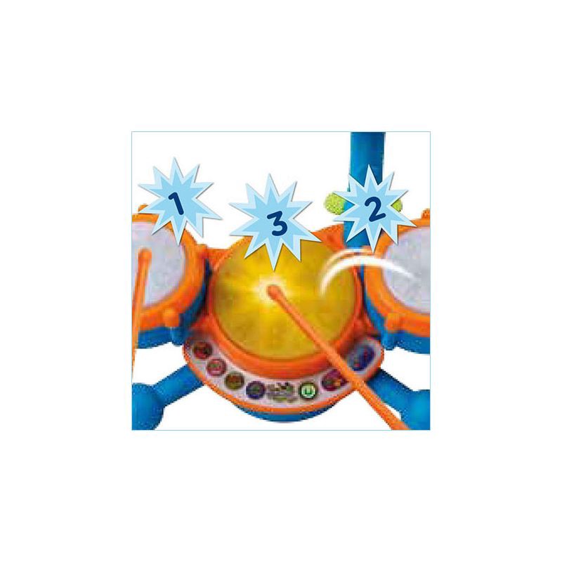 slide 9 of 11, VTech KidiBeats Drum Set, 1 ct